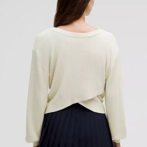 Lululemon Reversible Crossover Sweater